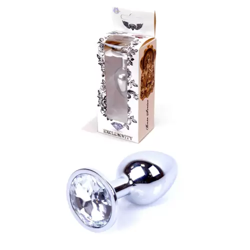 Plug-Jewellery Silver PLUG- Clear