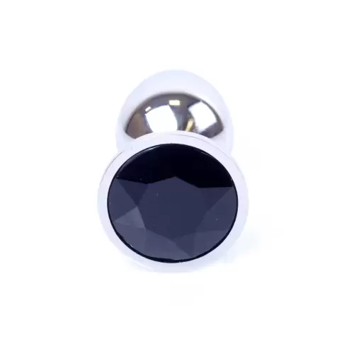Plug-Jewellery Silver PLUG- Black