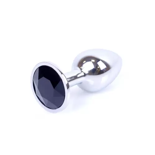 Plug-Jewellery Silver PLUG- Black