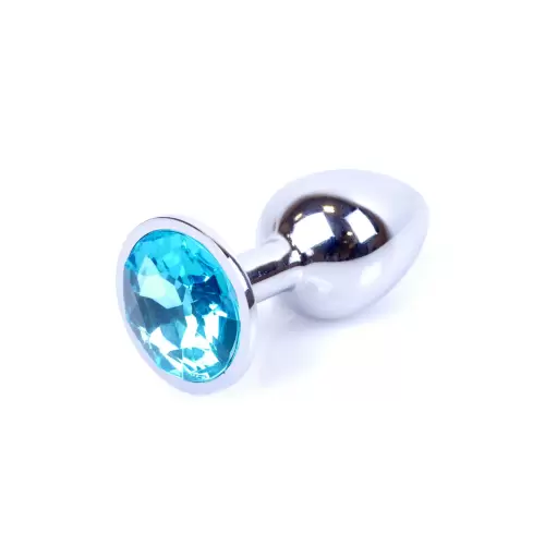 Plug-Jewellery Silver PLUG- Light Blue