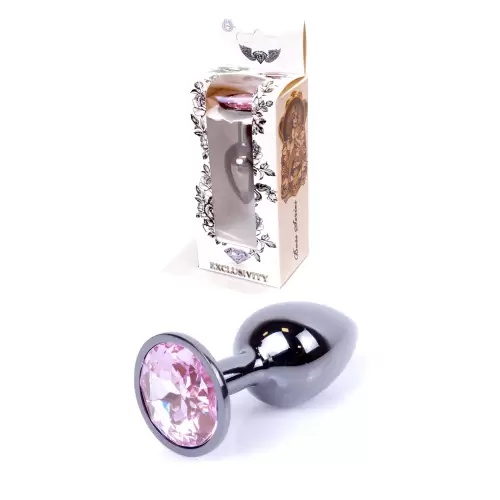 Plug-Jewellery Dark Silver PLUG- Rose