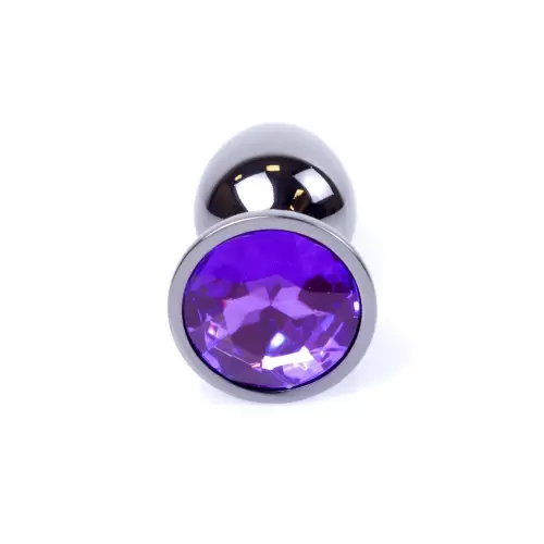 Plug-Jewellery Dark Silver PLUG- Purple