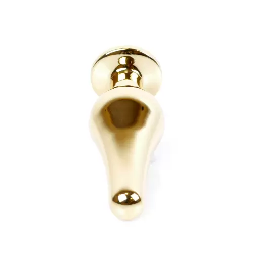 Plug-Jewellery Gold BUTT PLUG- Pink
