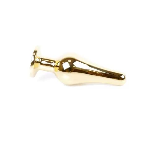 Plug-Jewellery Gold BUTT PLUG- Pink
