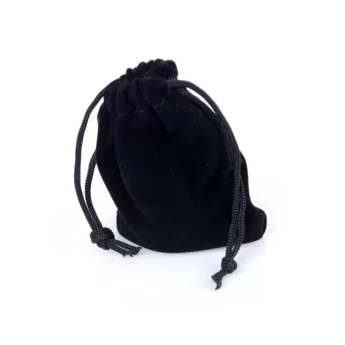 Plug-Jewellery Black Silicon PLUG Small- Pink Diamond