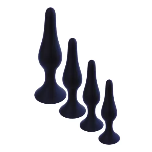 Plug-Silicone Plug Black - Extra Large