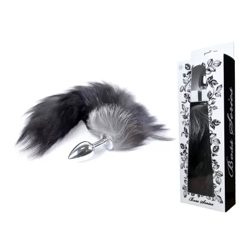 Plug-Fox TAIL- Black XXL