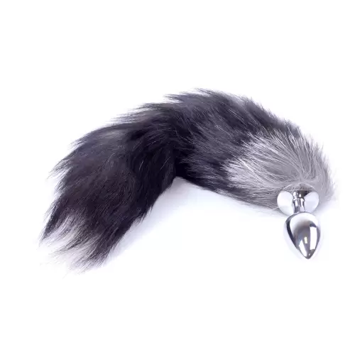 Plug-Fox TAIL- Black XXL