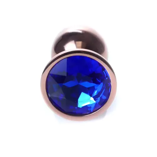 Plug-Jewellery Red Gold PLUG- Dark Blue