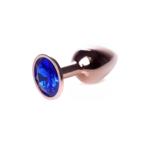 Plug-Jewellery Red Gold PLUG- Dark Blue