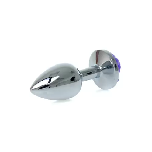 Plug-Jewellery Silver PLUG ROSE- Purple