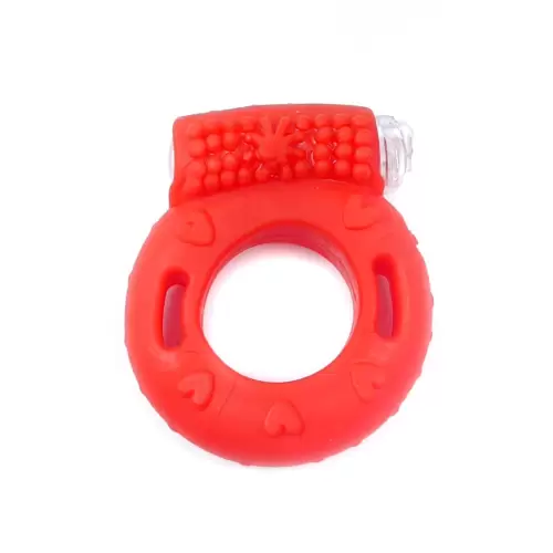 Pierścień-Vibrating CockRing Red