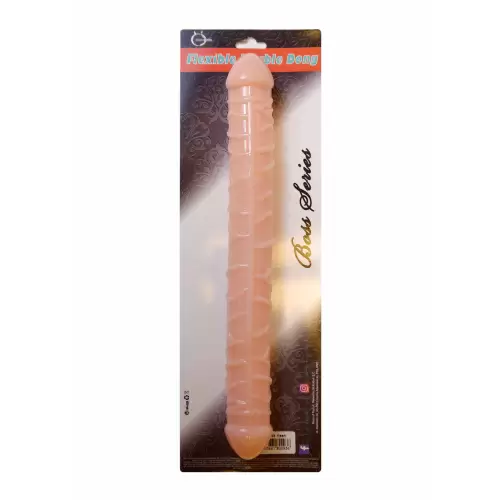 Dildo-Flexible Double Dong - Skin