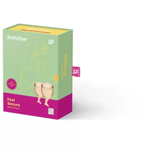 Feel Secure Menstrual Cup orange