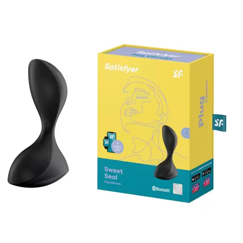 Plug-Vibrator Sweet Seal Connect App (Black)