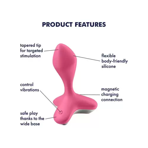 Plug-Vibrator Game Changer (Pink)