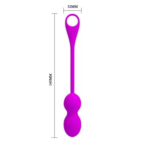 PRETTY LOVE - ELVIRA Purple- Kegel balls