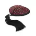 Bielizna-Heart shine nipples tassels (rosso)