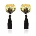 Heart shine nipples tassels (oro)