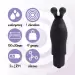 FeelzToys - Magic Finger Vibrator Black