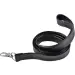 Kinky collar black collar with leash adjustable