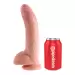 Dildo-COCK 9 INCH W/ BALLS FLESH