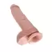 Dildo-COCK 10 INCH W/ BALLS SKIN