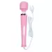 Stymulator-Magic Massager Wand Cable 110-240V Pink 10 Function