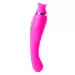 Wibrator-HELEN Pink - 12- vibrating / 8 suction functions USB