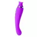 Wibrator-KELLY Purple - 12- vibrating / 8 suction functions USB