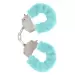 Kajdanki-FURRY FUN CUFFS PALE BLUE PLUSH