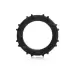 Pierścień-ATLAS SILICONE RING BLACK