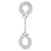 Kajdanki-FURRY FUN CUFFS WHITE PLUSH