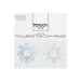 Pierścień-POWER STRETCHY RINGS BLUE 2PCS
