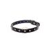 Fetish Boss Series - Collar 2 cm gold crystal