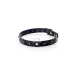 Fetish Boss Series Collar - 2 cm navy blue crystal
