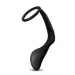 ANAL ADVENTURES COCK RING PLUG BLACK