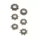 Pierścień-MENZSTUFF 6PC STRECHEABLE RING SET