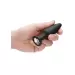 Cone-Shaped Diamond Butt Plug - Black