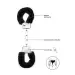 Furry Handcuffs - Black