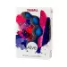 Plug/kulki-Dildo Silic. Triball. Amuse-G. Blue