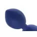 Plug/kulki-Dildo Silic. Triball. Amuse-G. Blue