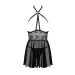 Bielizna-Nettsy babydoll i stringi czarna S/M