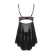Bielizna-Tulia babydoll i stringi L/XL