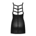 Bielizna-Leatheria koszulka i stringi czarna S/M