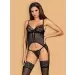 Bielizna-Contica gorset + string S/M