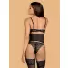 Bielizna-Contica gorset + string S/M