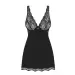 Bielizna-Luvae babydoll i stringi Czarny S/M
