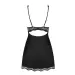 Bielizna-Luvae babydoll i stringi Czarny S/M