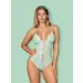 Bielizna-Delicanta body miętowe S/M